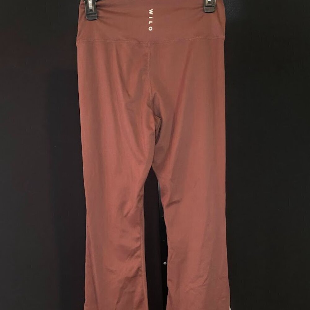 Wilo the Label High Rise Split Flare Leggings